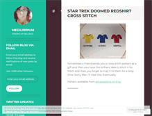 Tablet Screenshot of megilibrium.wordpress.com
