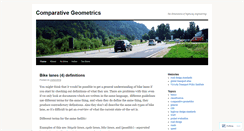 Desktop Screenshot of comparativegeometrics.wordpress.com