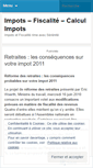 Mobile Screenshot of impotsfrance.wordpress.com