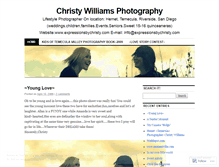 Tablet Screenshot of blogexpressionsbychristycom.wordpress.com