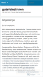 Mobile Screenshot of gutefeindinnen.wordpress.com