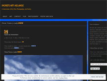 Tablet Screenshot of ingridsartmelange.wordpress.com