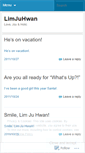 Mobile Screenshot of limjuhwanfan.wordpress.com