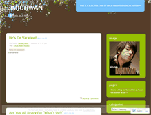 Tablet Screenshot of limjuhwanfan.wordpress.com