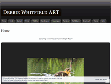 Tablet Screenshot of dwhitfieldart.wordpress.com