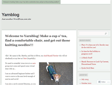 Tablet Screenshot of anotheryarnblog.wordpress.com