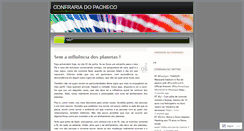 Desktop Screenshot of confrariadopacheco.wordpress.com