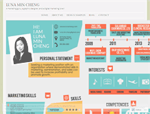 Tablet Screenshot of lunamincheng.wordpress.com