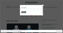 Desktop Screenshot of jennyzenner.wordpress.com