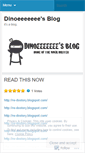 Mobile Screenshot of dinoeeeeeee.wordpress.com