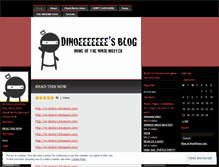 Tablet Screenshot of dinoeeeeeee.wordpress.com