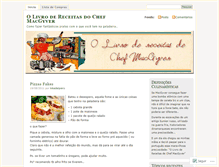 Tablet Screenshot of chefmacgyver.wordpress.com