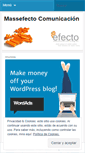 Mobile Screenshot of massefecto.wordpress.com