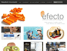 Tablet Screenshot of massefecto.wordpress.com