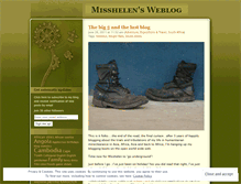 Tablet Screenshot of misshelen.wordpress.com