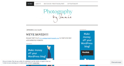 Desktop Screenshot of photographybyannie.wordpress.com