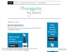 Tablet Screenshot of photographybyannie.wordpress.com