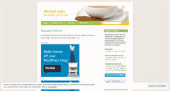 Desktop Screenshot of mindfuleten.wordpress.com