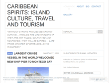 Tablet Screenshot of caribbeanspirits.wordpress.com