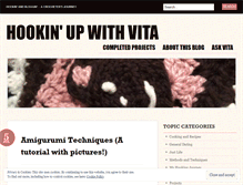 Tablet Screenshot of hookinupwithvita.wordpress.com