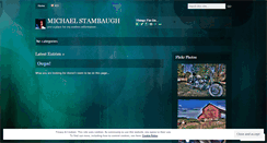 Desktop Screenshot of michaelstambaugh.wordpress.com