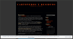 Desktop Screenshot of fotoscartonerosybasura.wordpress.com