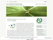 Tablet Screenshot of jacennedyconsulting.wordpress.com
