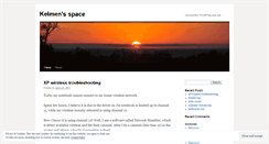 Desktop Screenshot of kelmenwong.wordpress.com