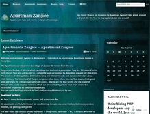Tablet Screenshot of apartmanzanjice.wordpress.com