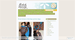 Desktop Screenshot of petalslings.wordpress.com