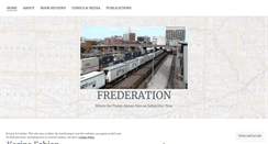 Desktop Screenshot of frederation.wordpress.com
