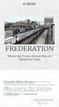 Mobile Screenshot of frederation.wordpress.com