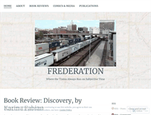 Tablet Screenshot of frederation.wordpress.com