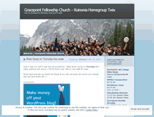 Tablet Screenshot of koinoniaberkeleyfellowshiphg2.wordpress.com