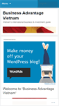 Mobile Screenshot of businessadvantagevietnam.wordpress.com