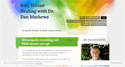 Desktop Screenshot of holydivinehealing.wordpress.com