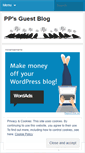 Mobile Screenshot of ppguests.wordpress.com