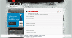 Desktop Screenshot of kanbyamadworld.wordpress.com