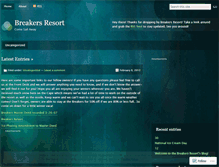 Tablet Screenshot of breakersresortcapecod.wordpress.com