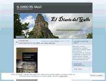 Tablet Screenshot of diariodelgallo.wordpress.com