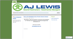 Desktop Screenshot of ajlewiscorp.wordpress.com