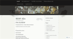 Desktop Screenshot of collectifalesenlutte.wordpress.com