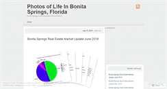Desktop Screenshot of lifeinbonitasprings.wordpress.com