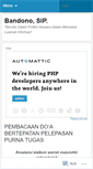 Mobile Screenshot of bandonoisi.wordpress.com