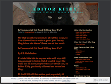 Tablet Screenshot of editorkitty.wordpress.com