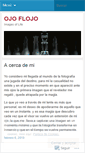 Mobile Screenshot of ojoflojophoto.wordpress.com