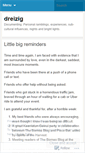 Mobile Screenshot of dreizig.wordpress.com
