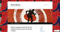 Desktop Screenshot of bizarremd.wordpress.com