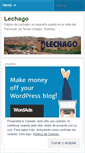 Mobile Screenshot of lechago.wordpress.com