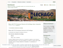 Tablet Screenshot of lechago.wordpress.com